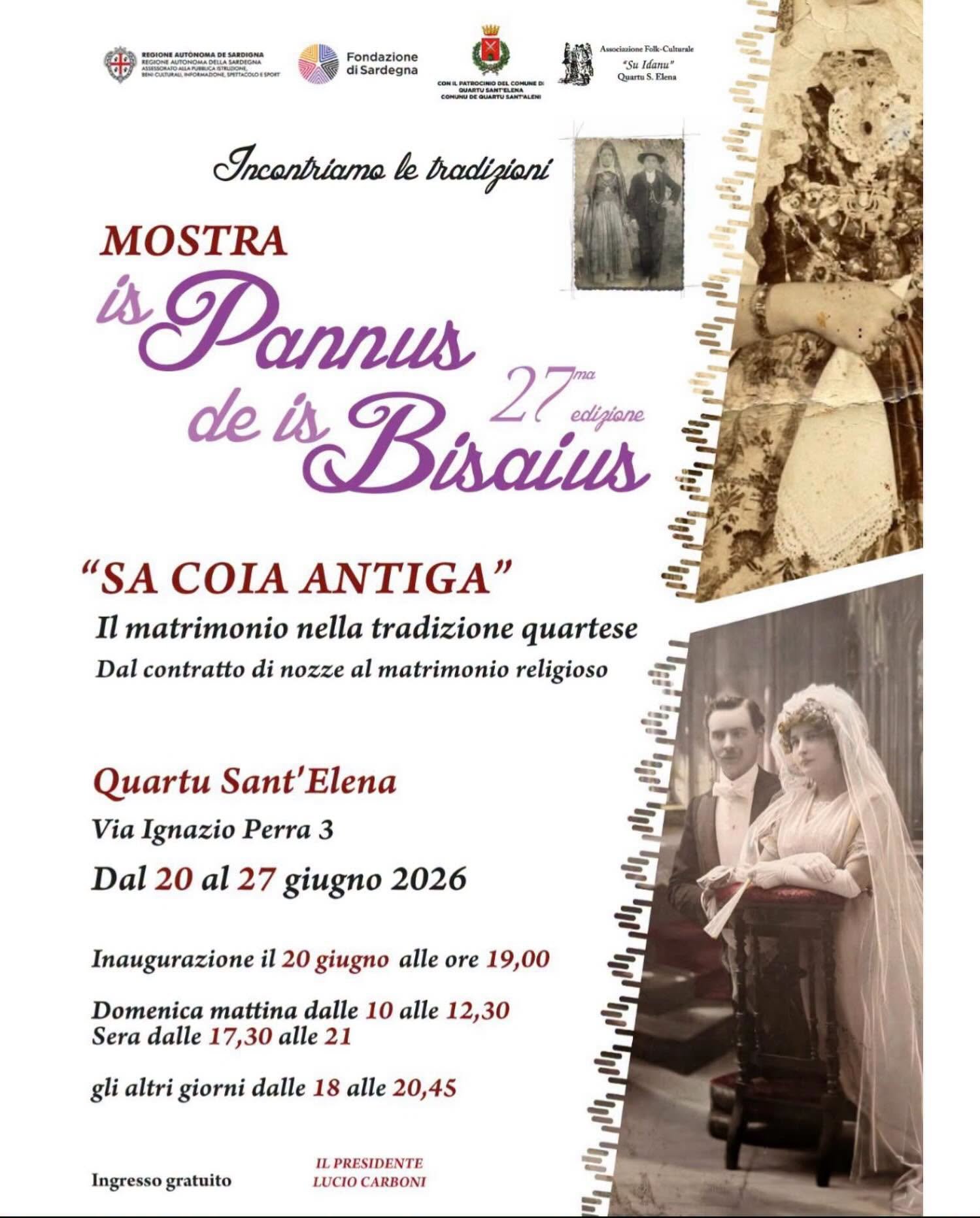 XXVII edizione di Is Pannus de is Bisaius - Sa Coja Antiga