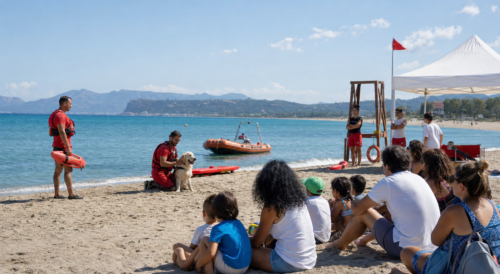 Poetto di Quartu, una giornata pubblica per la sicurezza in mare