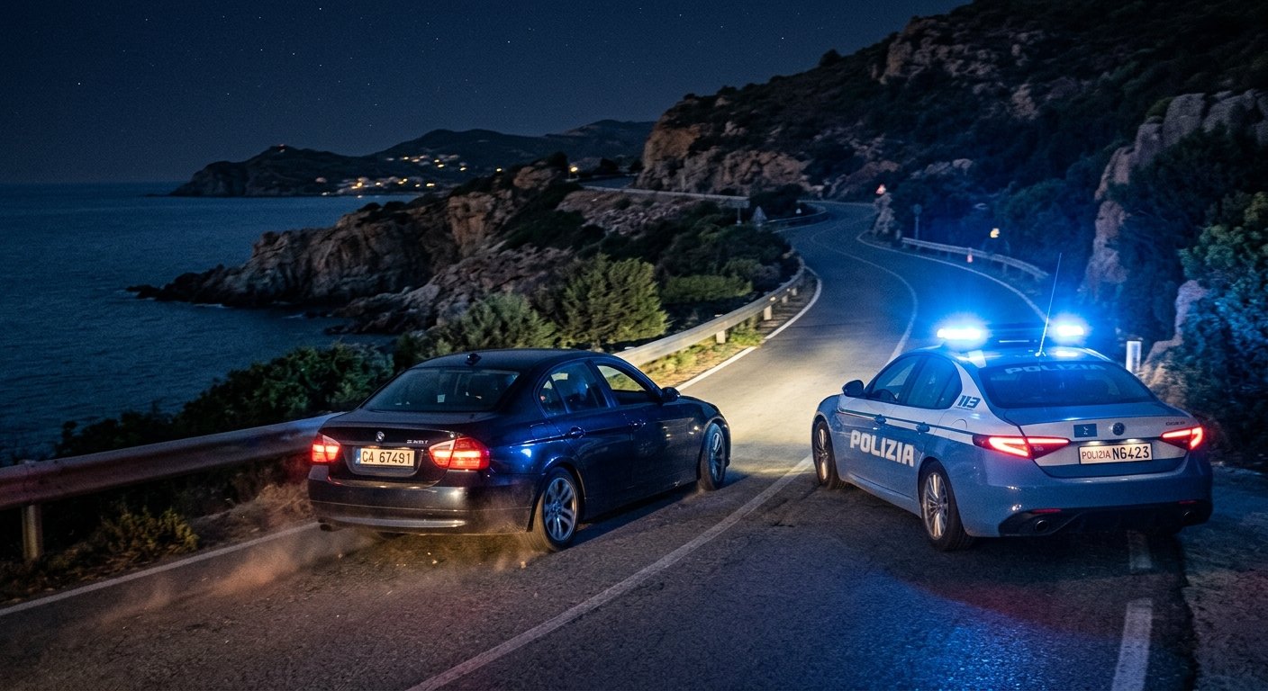 Inseguimento da incubo sul litorale di Quartu: 21enne ubriaco fermato dopo la fuga