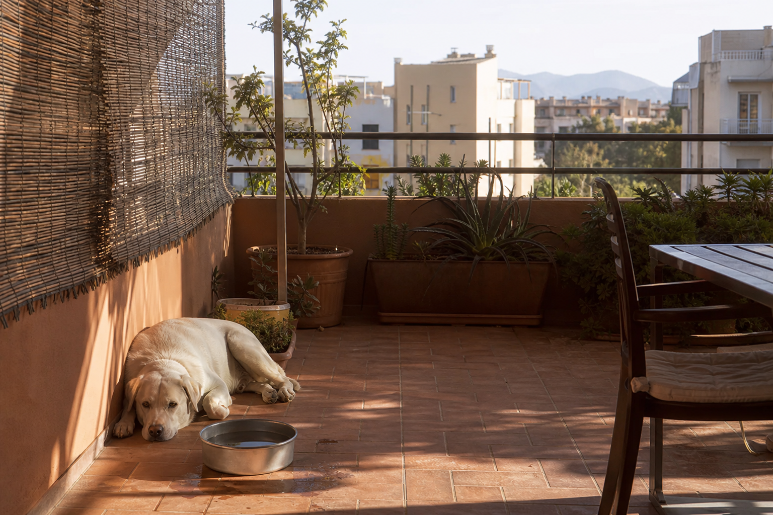 Quartu vieta di lasciare gli animali esposti al caldo nelle ore centrali