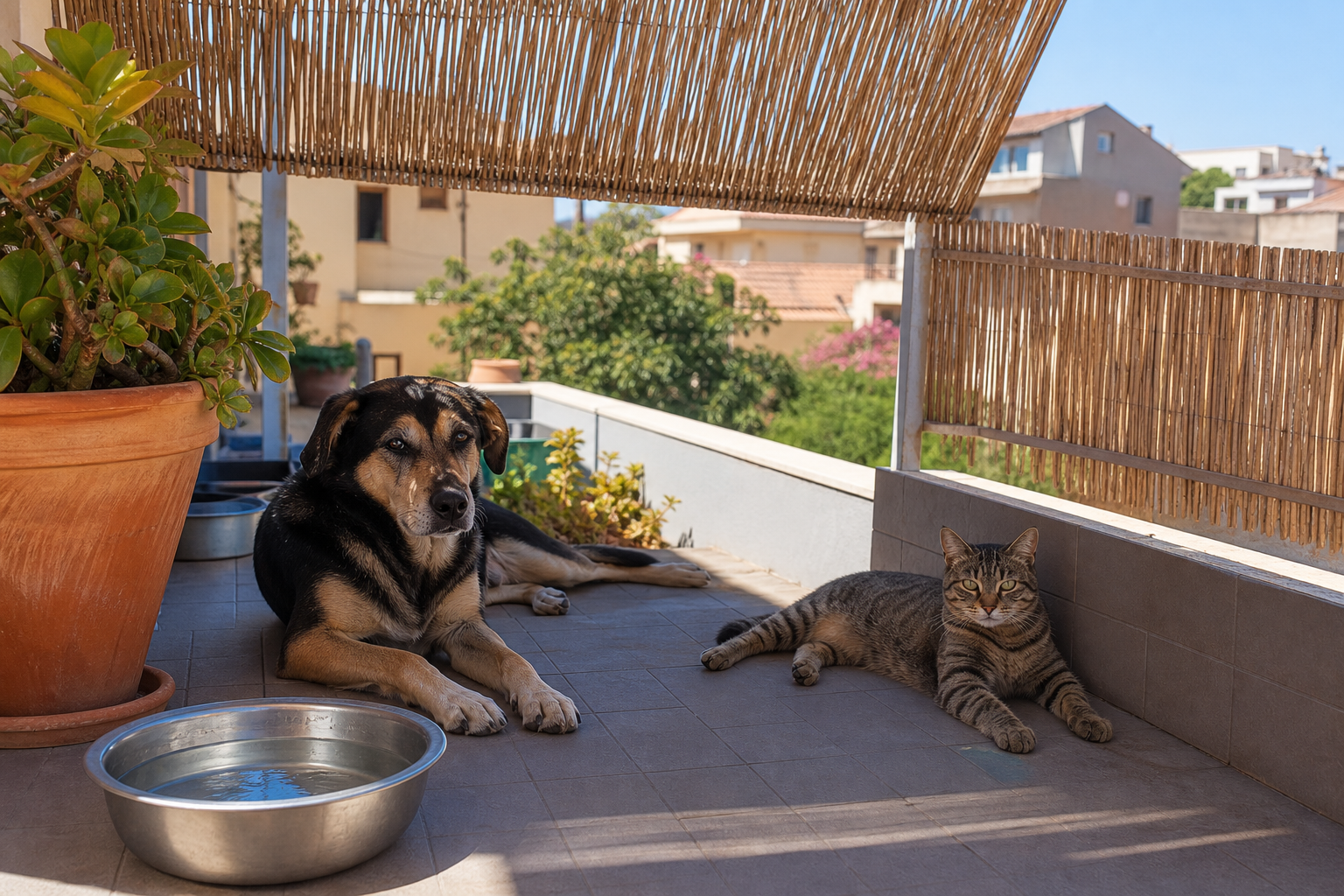 Quartu, ordinanza contro il caldo per tutelare gli animali domestici