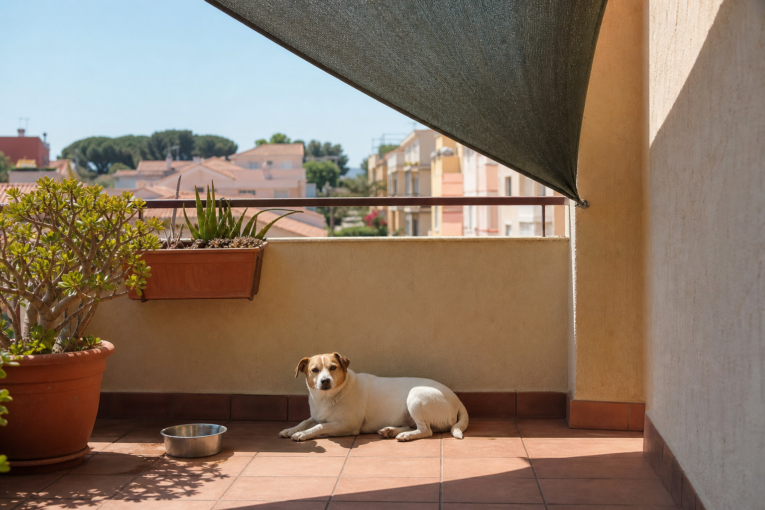 Quartu vieta di lasciare gli animali al sole nelle ore piu calde