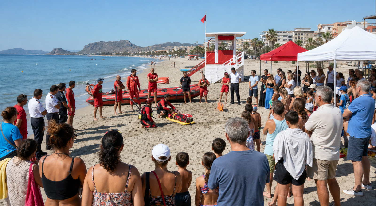 Poetto di Quartu, giornata dedicata alla prevenzione dell'annegamento
