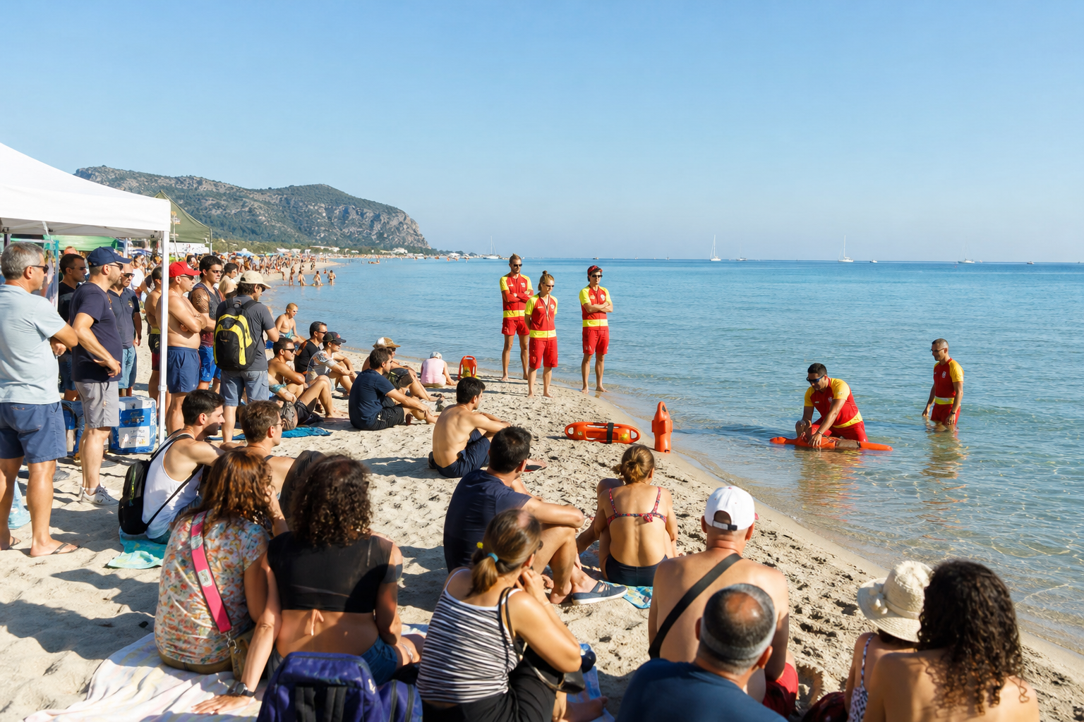Al Poetto di Quartu una giornata pubblica dedicata alla prevenzione dell annegamento