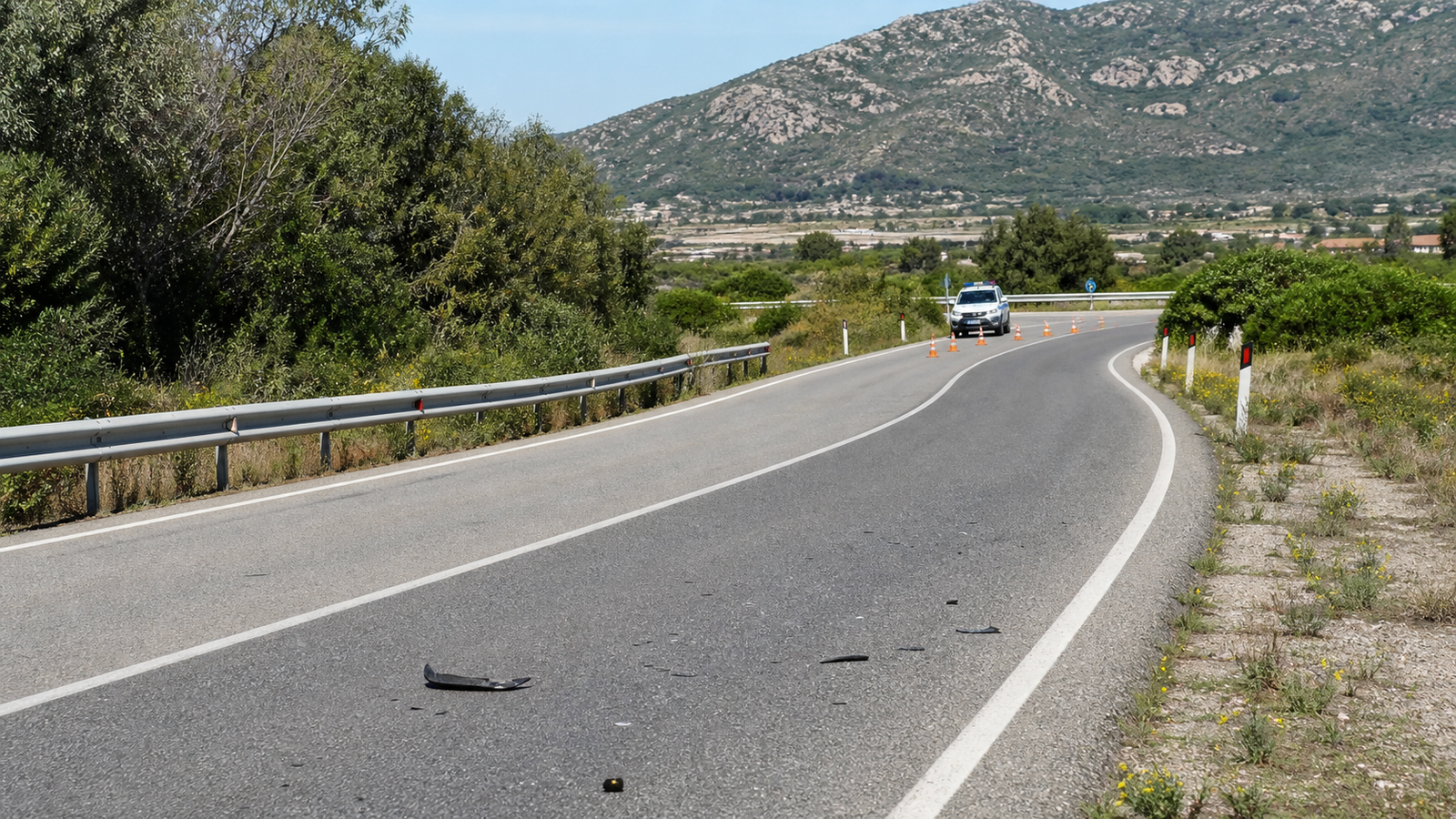 Scontro sulla 125 Var a Quartu, due feriti