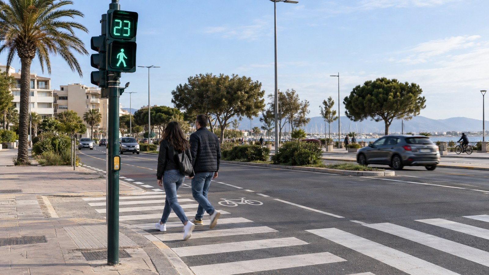 Quartu installa 26 countdown LED per semafori e attraversamenti