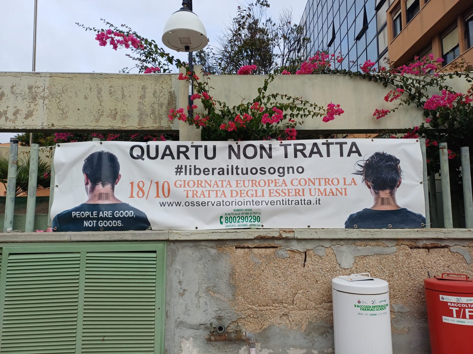 Anche Quartu partecipa alle iniziative promosse in occasione della Giornata europea contro la tratta di esseri umani