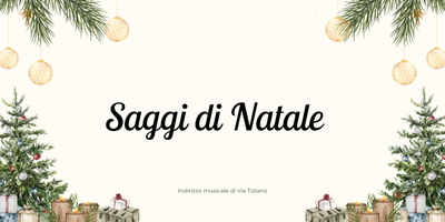 Saggi musicali Indirizzo musicale via Tiziano