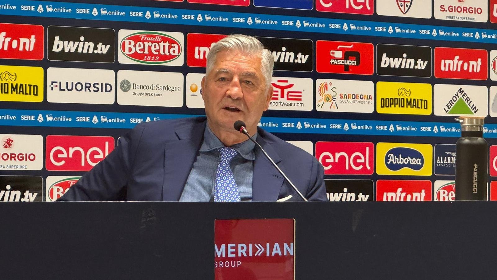 Cagliari, Angelozzi: “Per Luperto offerta importante, cessione scelta mia e di Giulini”