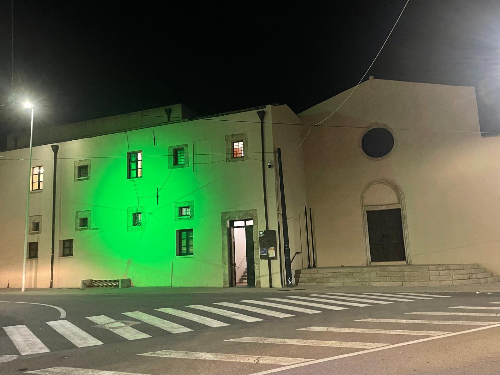 Quartu aderisce alla Giornata Mondiale delle Malattie Rare illuminando di verde l'Ex Convento dei Cappuccini