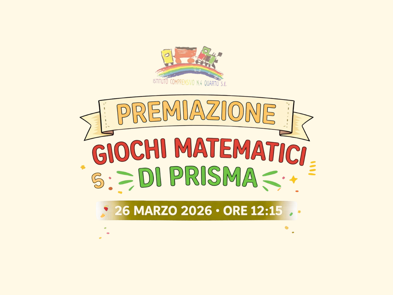 Premiazione Giochi Matematici di Prisma