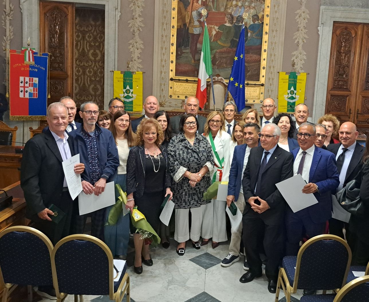 Cagliari fa incetta di stelle al merito, premiati 13 Maestri del lavoro