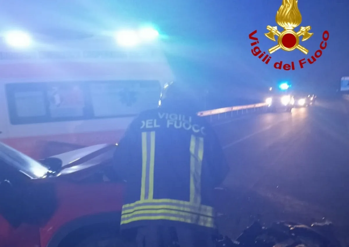 Incidente sulla SS 389, cinque feriti nello scontro tra due auto all’altezza del bivio per Fonni