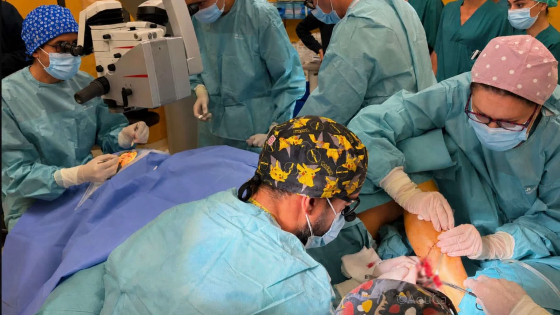 Al Policlinico di Monserrato primo intervento in Sardegna e tra i primi in Italia di neurotizzazione e trapianto di cornea