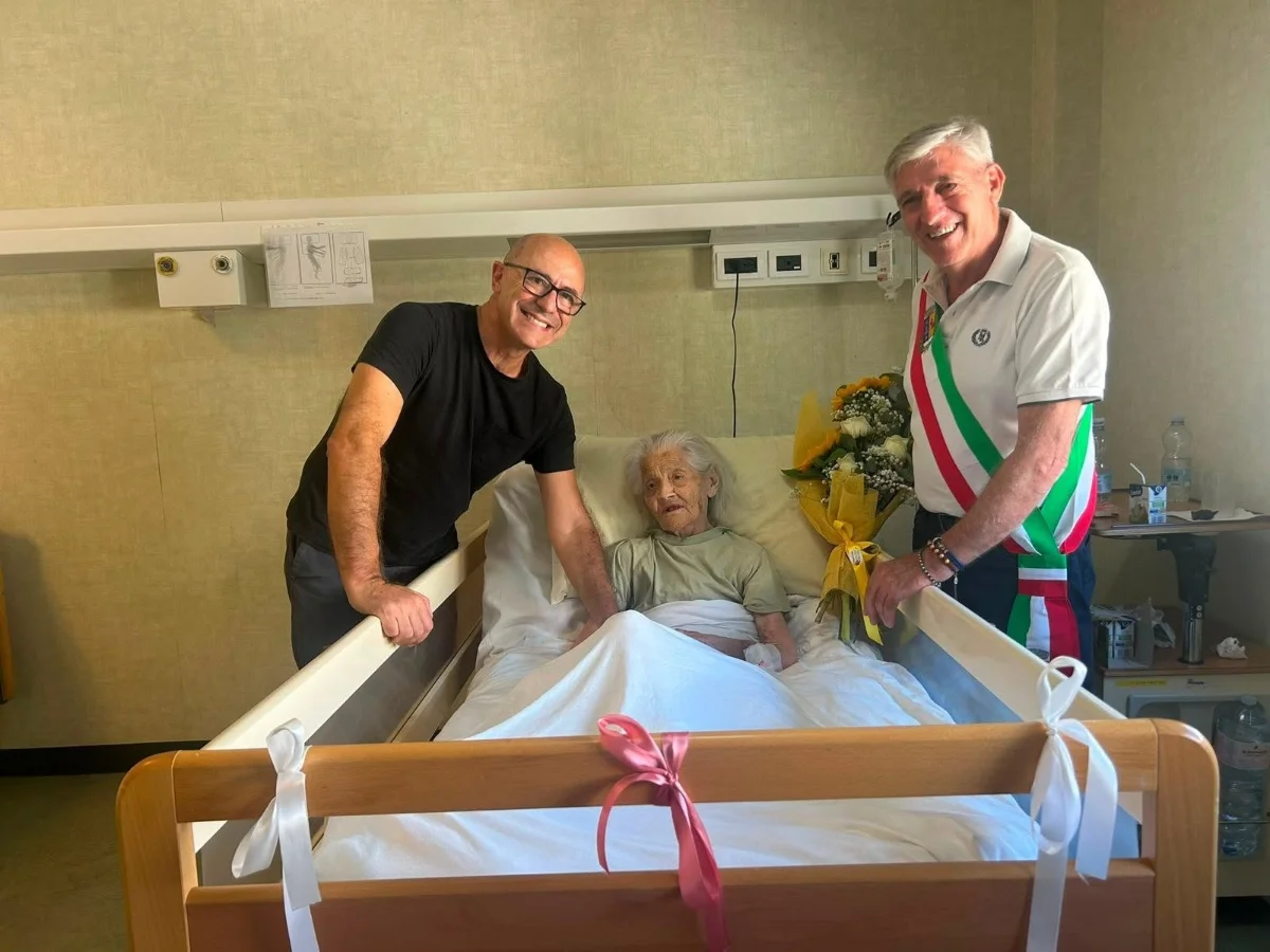Sant’Anna Arresi festeggia i 100 anni di Chiarina Ghisu: gli auguri del sindaco