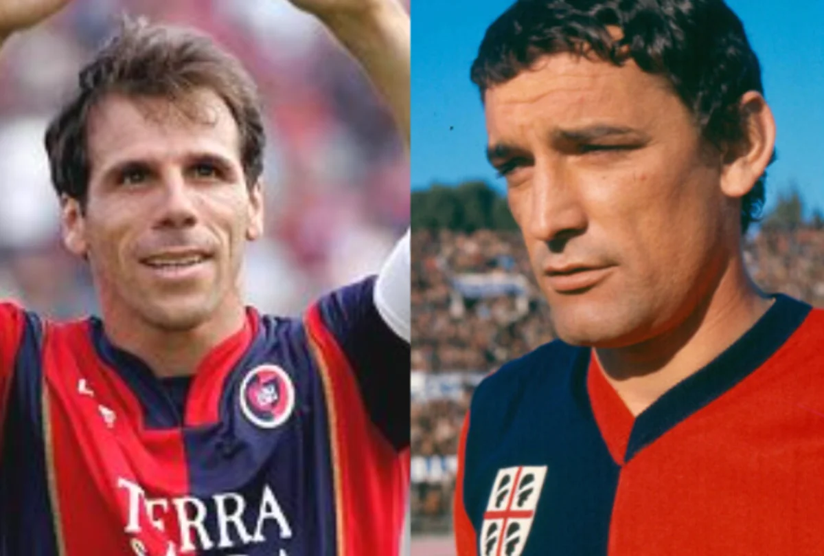 Il riscatto di un popolo davanti al mare: quando Gigi Riva e Zola si “incontrarono” a Cagliari
