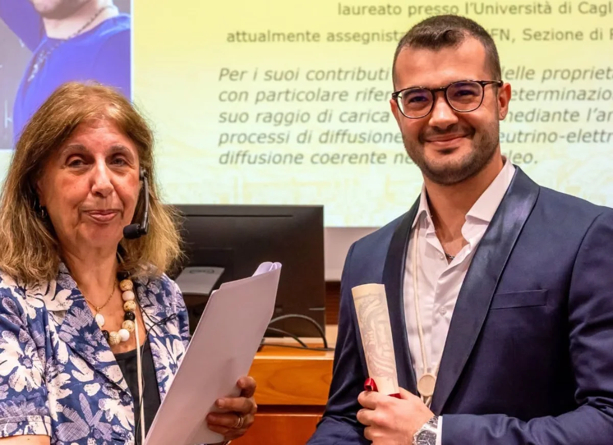 Mattia Atzori Corona, doppio riconoscimento nazionale per il giovane fisico sardo