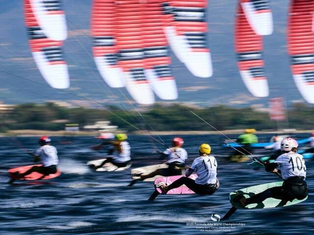Al Poetto di Quartu via al 10° Sardinia Grand Slam, in gara Pianosi, Nolot e le altre stelle della Formula Kite