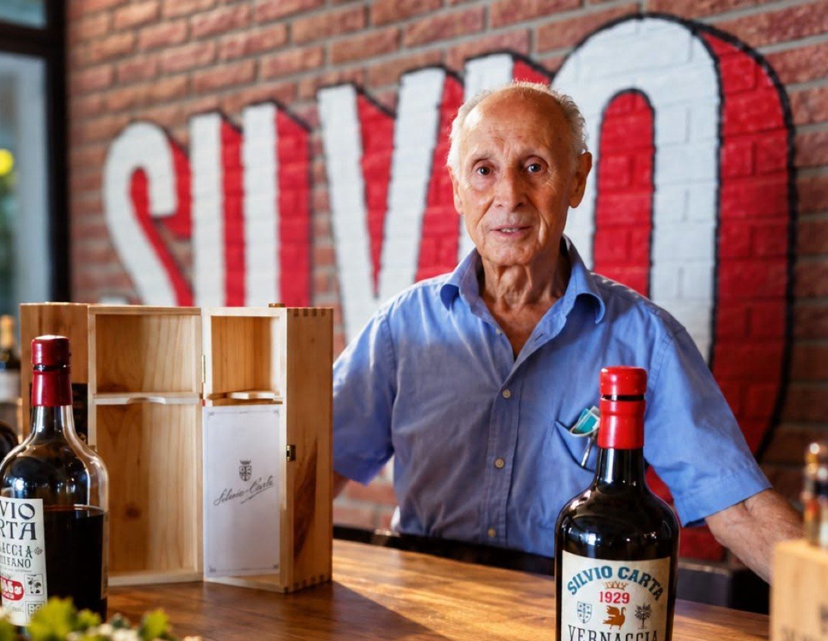 Lutto nell’enologia sarda: addio a Silvio Carta, il “signore” della vernaccia