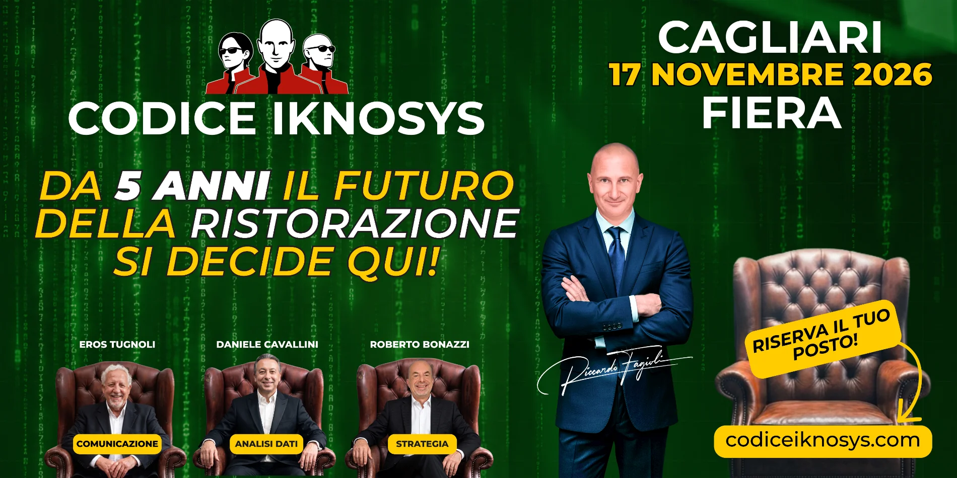 La ristorazione di domani si decide oggi: a Cagliari torna Codice Iknosys
